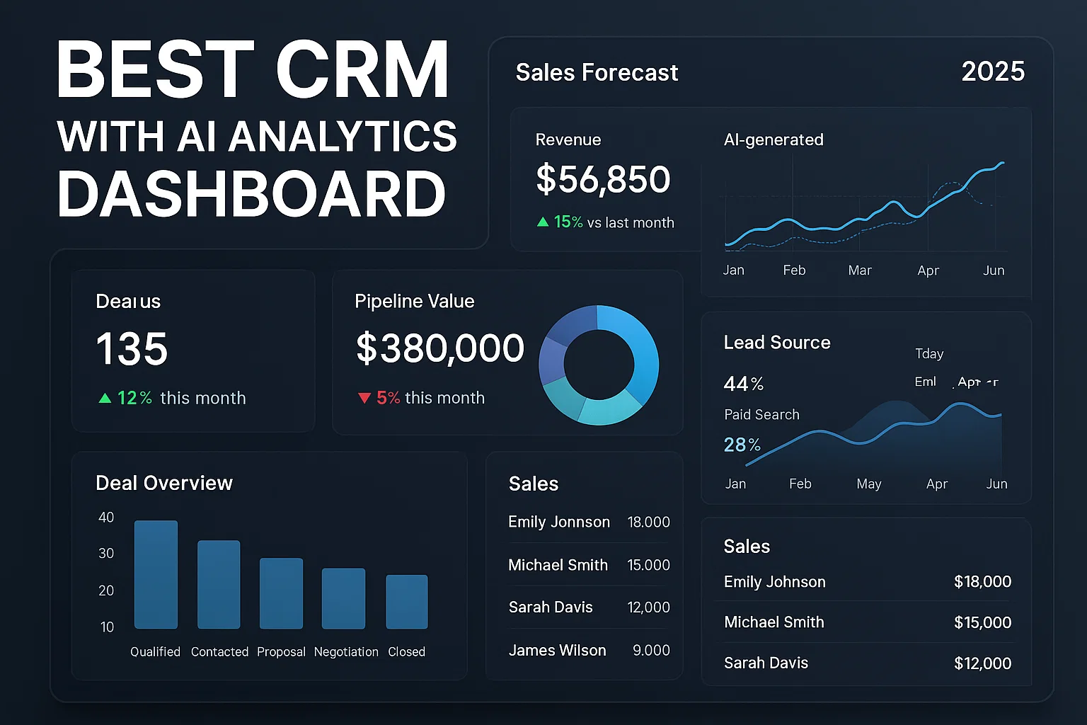 Best CRM with AI Analytics Dashboard (2026) Thumbnail